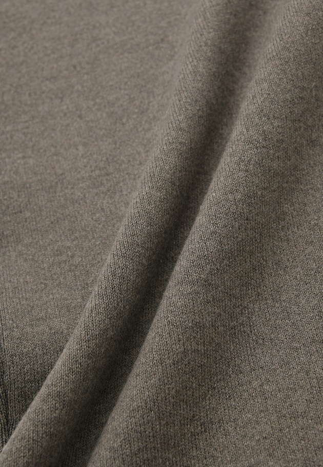 ウールコットンスムースニットパンツ 詳細画像 Mocha 16