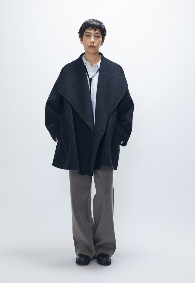 ウールコットンスムースニットパンツ 詳細画像 Mocha 6