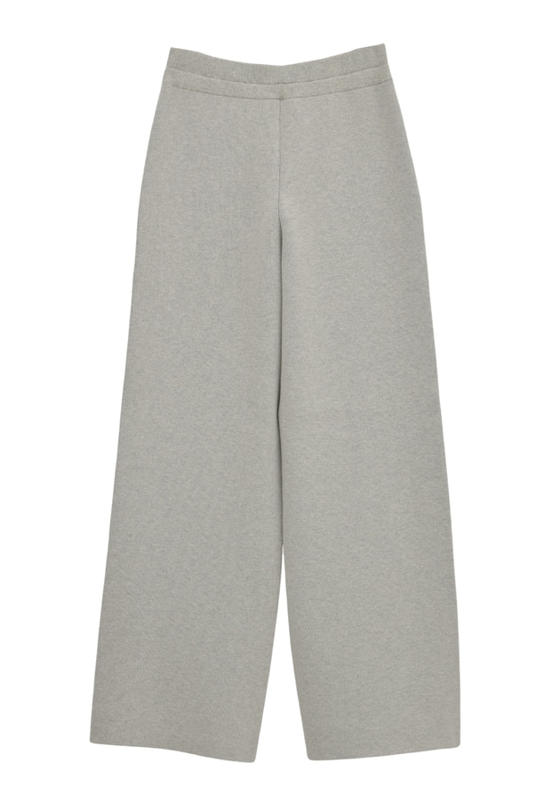 ウールコットンスムースニットパンツ 詳細画像 Light gray 11