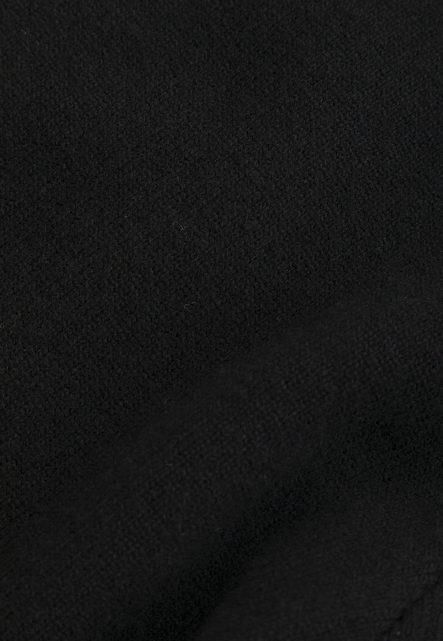 ウールカシミアダブルフェイスリブパンツ 詳細画像 Black 18