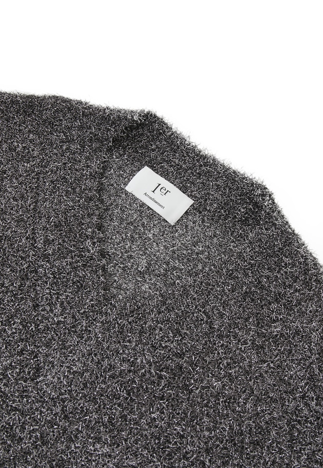 ラメモールニットジレ 詳細画像 Gray 13