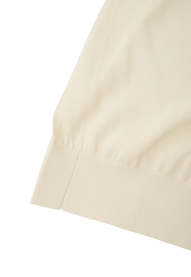 アセテートウールショートスリーブニット 詳細画像 Cream 15
