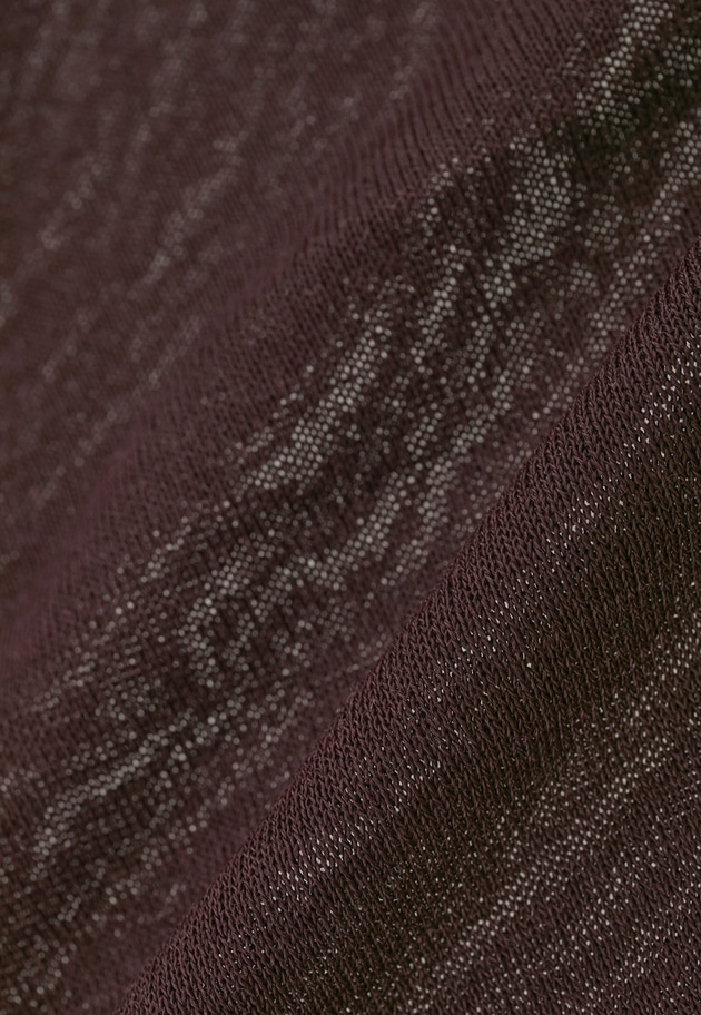 アセテートウールショートスリーブニット 詳細画像 Bordeaux 12