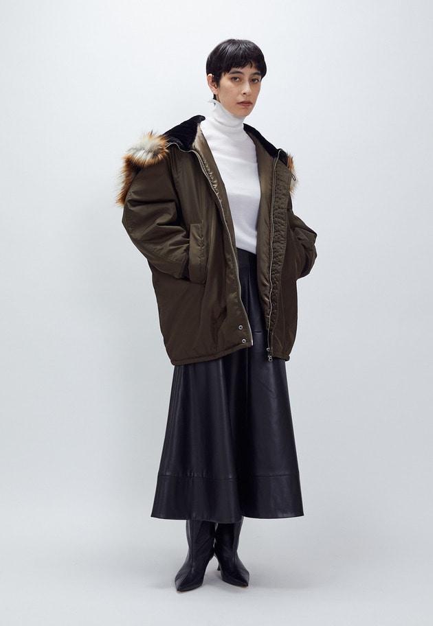 スーパーファインウールボトルネック 詳細画像 Offwhite 7