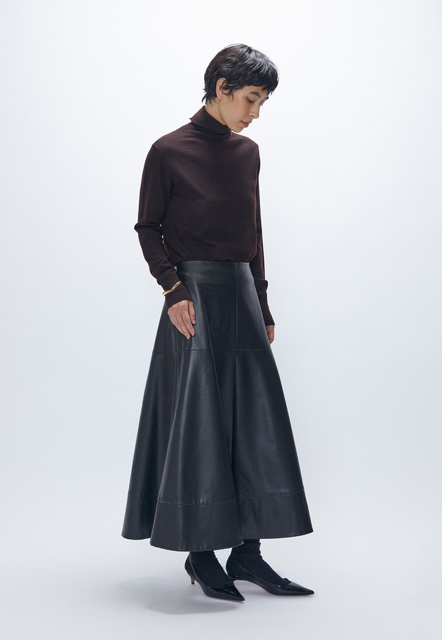 スーパーファインウールボトルネック 詳細画像 Bordeaux 4