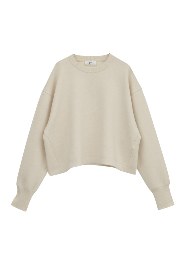 ボックスショートニットプルオーバー 詳細画像 Offwhite 11