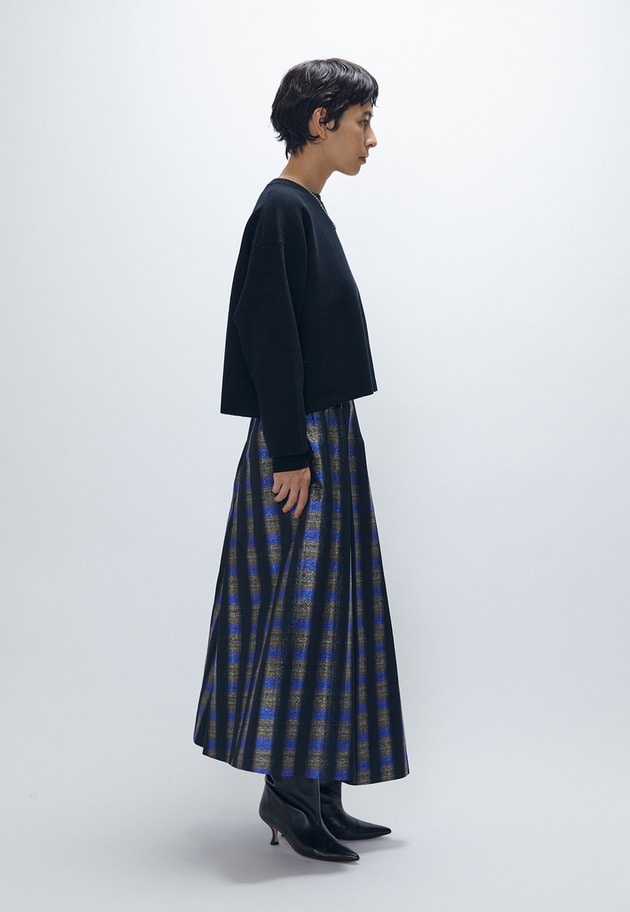 ボックスショートニットプルオーバー 詳細画像 Black 6