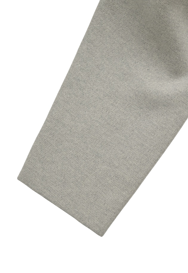 ウールコットンスムースニットフーディー 詳細画像 Light gray 14