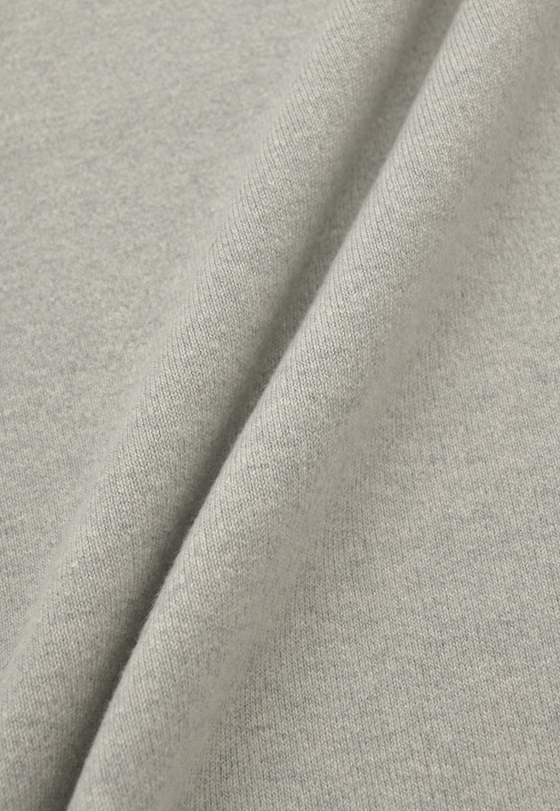 ウールコットンスムースニットフーディー 詳細画像 Light gray 16