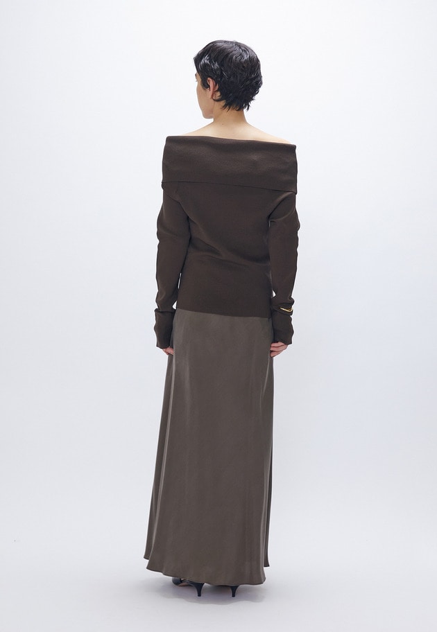 オフショルダープルオーバー 詳細画像 Mocha 4