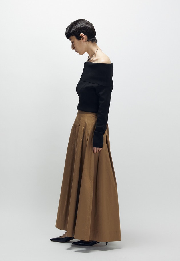 オフショルダープルオーバー 詳細画像 Black 6