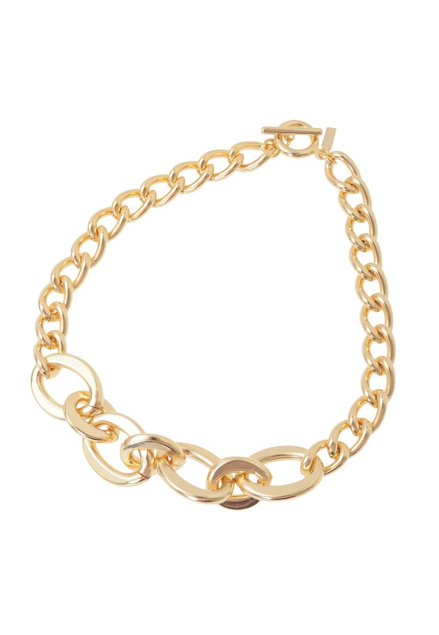 ＜Bijou R.I (ビジューアールアイ)＞別注ビッグチェーンネックレス 詳細画像 Gold 1