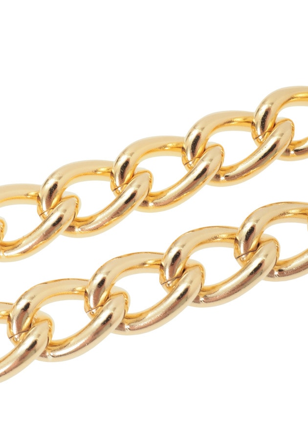 ＜Bijou R.I (ビジューアールアイ)＞別注ビッグチェーンネックレス 詳細画像 Gold 3