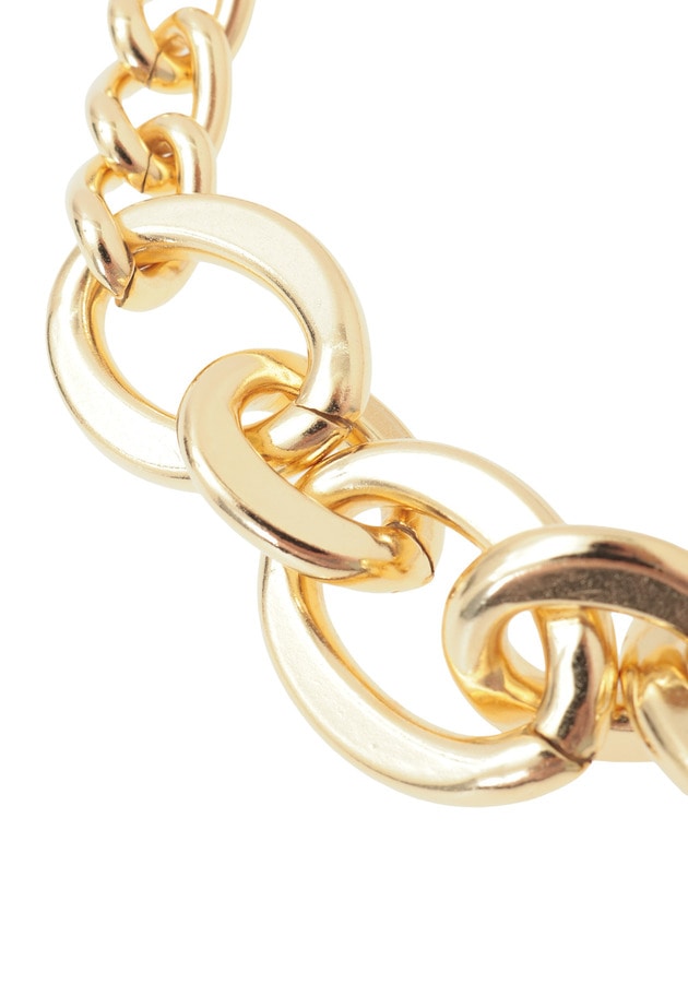 ＜Bijou R.I (ビジューアールアイ)＞別注ビッグチェーンネックレス 詳細画像 Gold 4