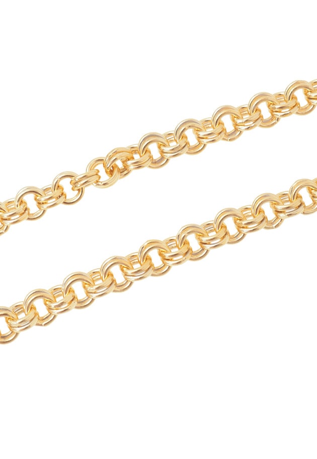 ＜Bijou R.I (ビジューアールアイ)＞別注ヴィンテージチェーンネックレス 詳細画像 Gold 3