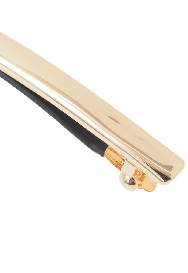 ＜JAMIRAY（ジャミレイ）＞“HORIZON”バレッタ(2個セット) 詳細画像 Gold 4