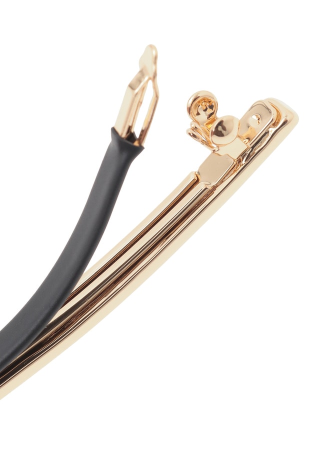 ＜JAMIRAY（ジャミレイ）＞“HORIZON”バレッタ(2個セット) 詳細画像 Gold 6