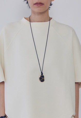 ＜JAMIRAY（ジャミレイ）＞“BEAN”コードネックレス