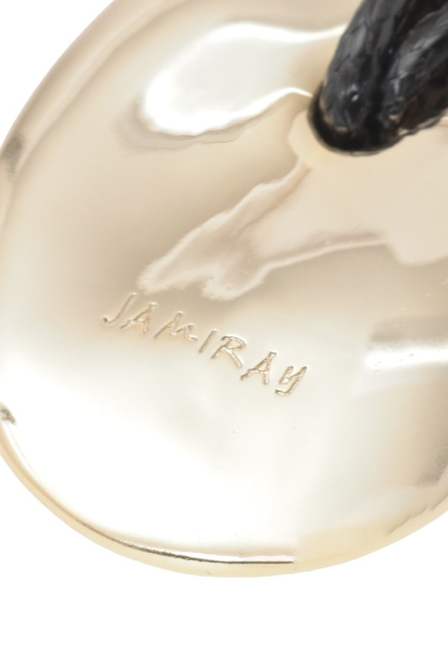 ＜JAMIRAY（ジャミレイ）＞“BEAN”コードネックレス 詳細画像 Gold 6