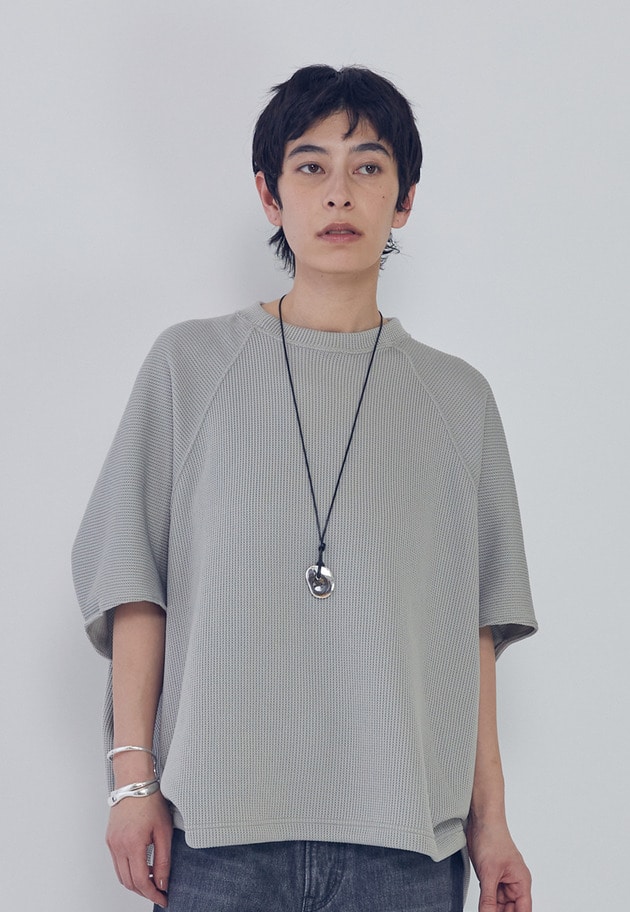 ＜JAMIRAY（ジャミレイ）＞&ldquo;BEAN&rdquo;コードネックレス 詳細画像 Silver 2