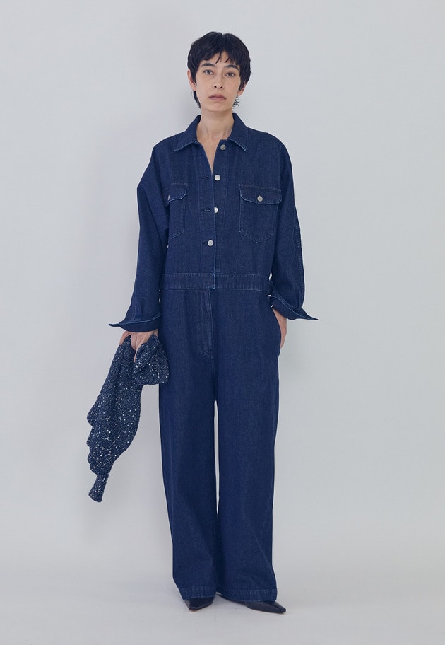 【予約】デニムコンビネゾン 詳細画像 Indigo 1