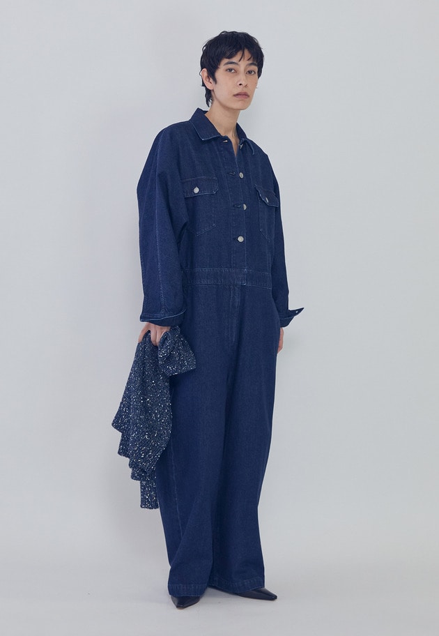 【予約】デニムコンビネゾン 詳細画像 Indigo 2