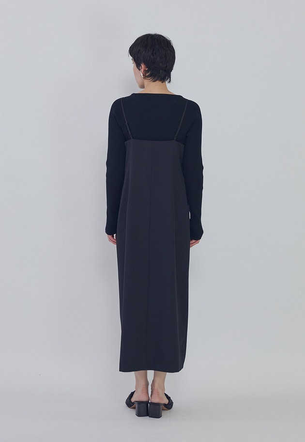 フロントボタンワンピース 詳細画像 Black 3