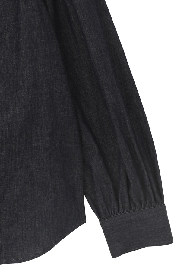 ライトデニムボウタイブラウス 詳細画像 Indigo 14