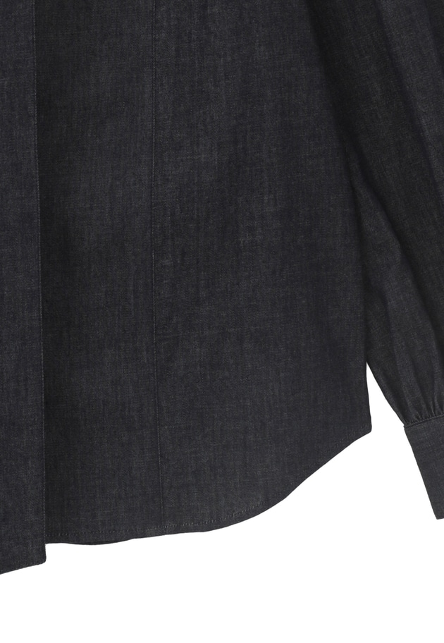 ライトデニムボウタイブラウス 詳細画像 Indigo 15