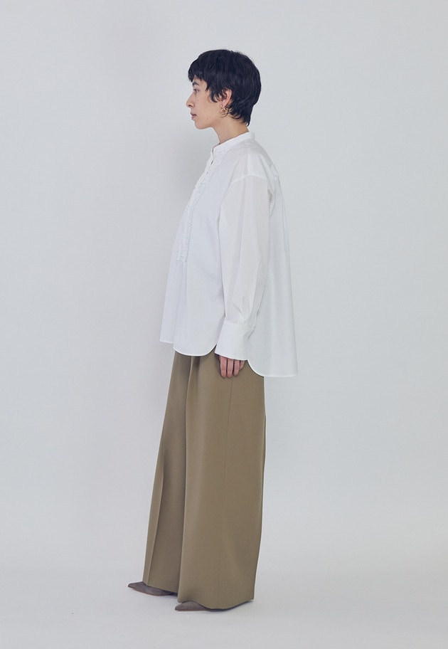 フリルブザムシャツ 詳細画像 Offwhite 5