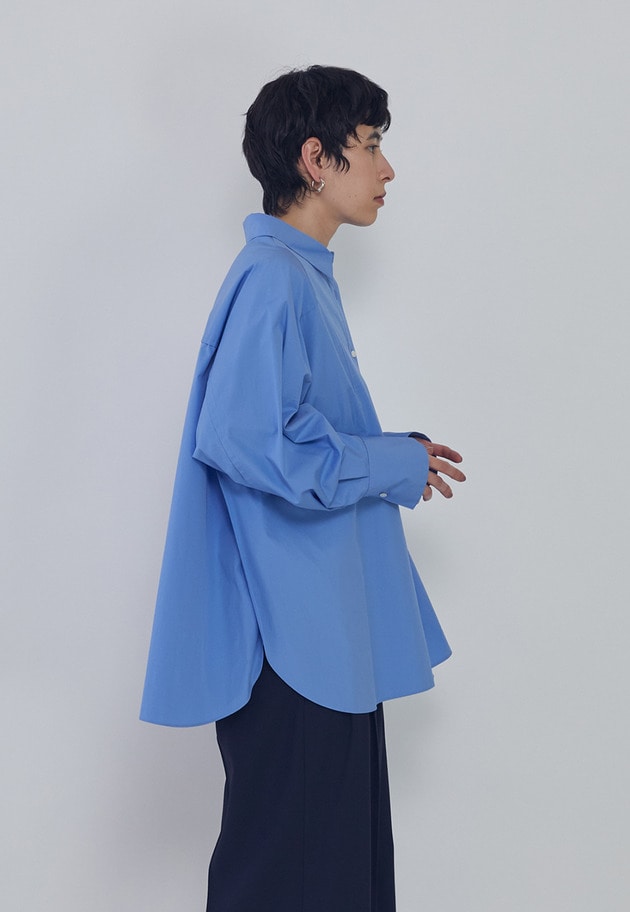 【予約】ブザムシャツ 詳細画像 Sax 2