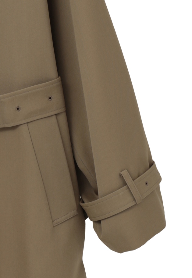 ウールギャバジントレンチコート 詳細画像 Khaki 14