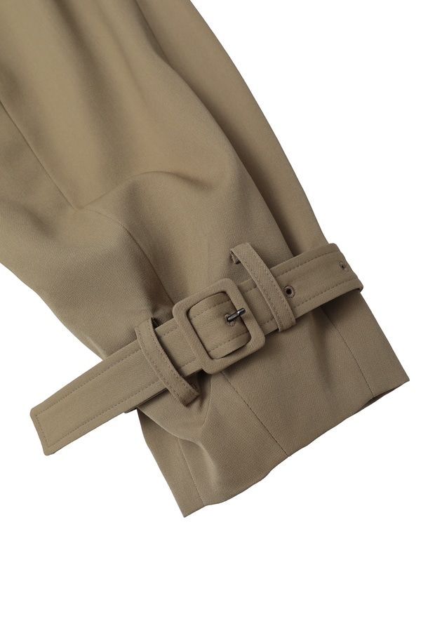 ウールギャバジントレンチコート 詳細画像 Khaki 18