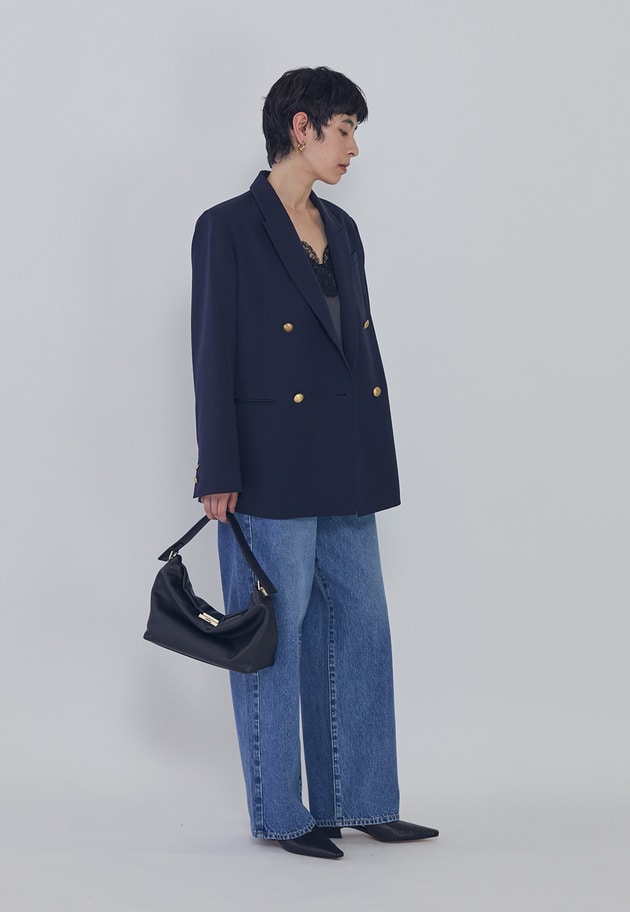 ウールギャバジンジャケット 詳細画像 Navy 3