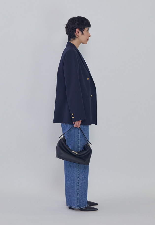 ウールギャバジンジャケット 詳細画像 Navy 4