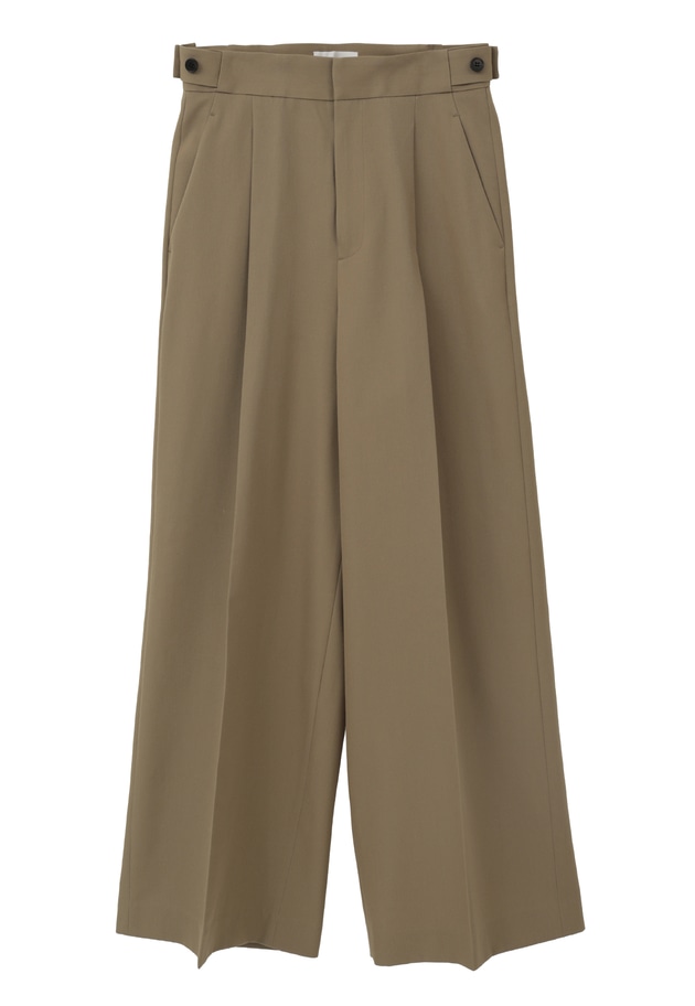 ウールギャバジントラウザー 詳細画像 Khaki 11