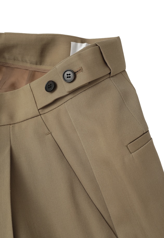 ウールギャバジントラウザー 詳細画像 Khaki 15