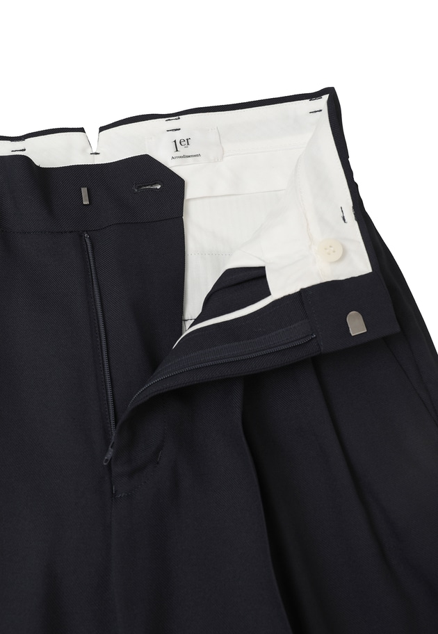 ツイルワイドトラウザー 詳細画像 Navy 16