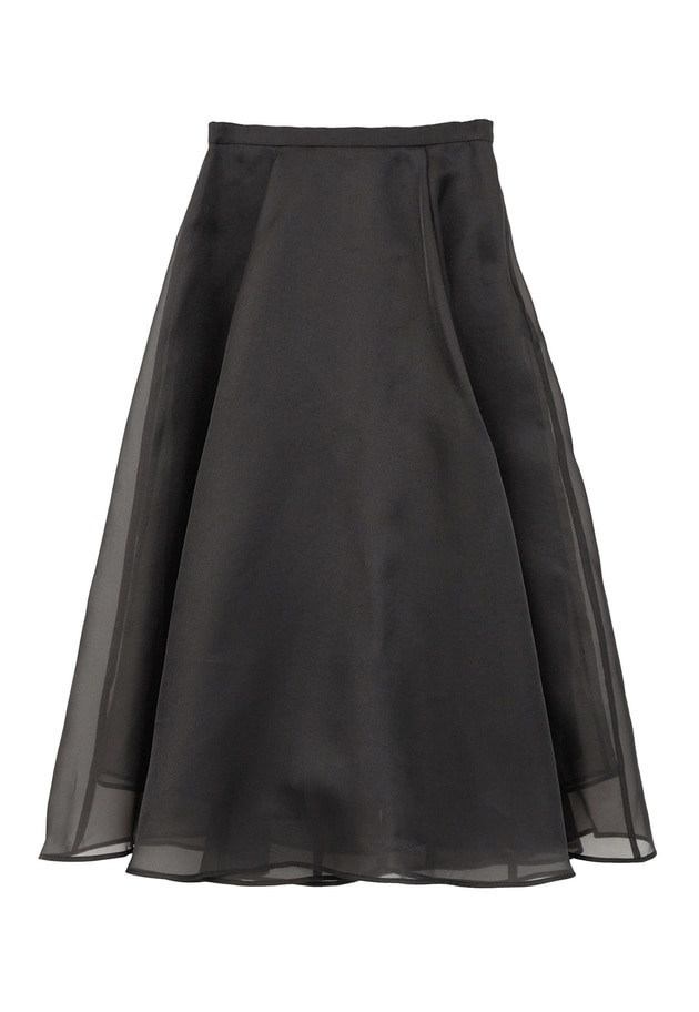 オーガンジースカート 詳細画像 Black 10