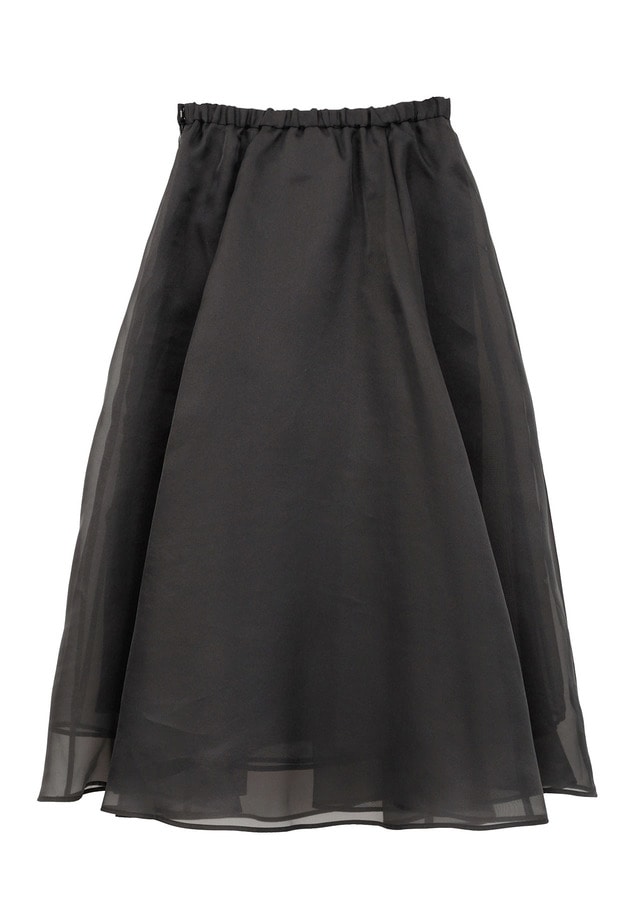 オーガンジースカート 詳細画像 Black 11