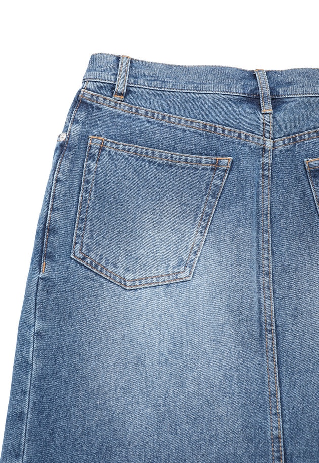 デニムスカート 詳細画像 Indigo 17