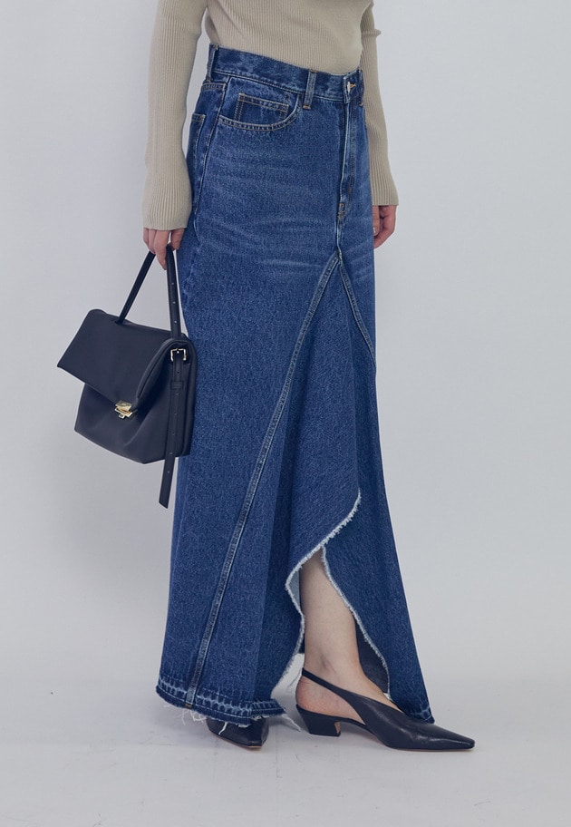 デニムスカート 詳細画像 Indigo 2