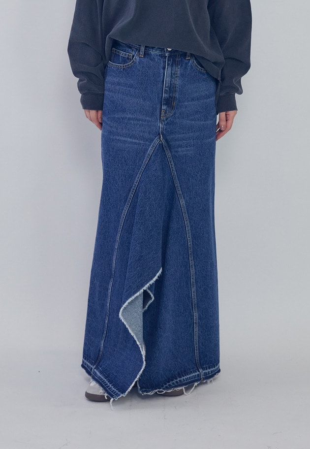 デニムスカート 詳細画像 Indigo 7