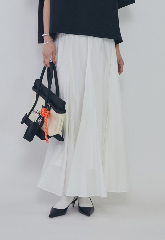 タフタボリュームスカート 詳細画像 White 6
