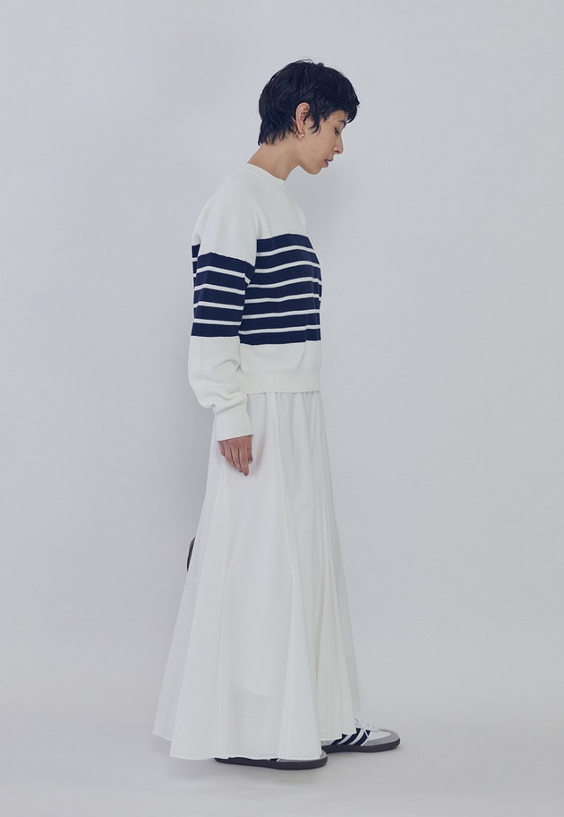 タフタボリュームスカート 詳細画像 White 9