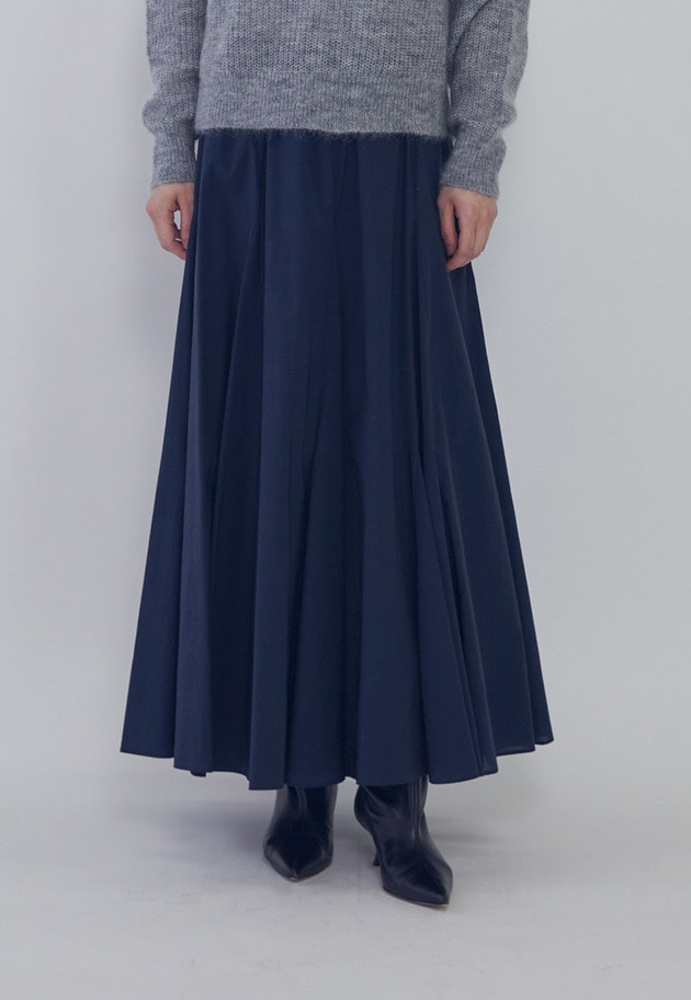 タフタボリュームスカート 詳細画像 Navy 1