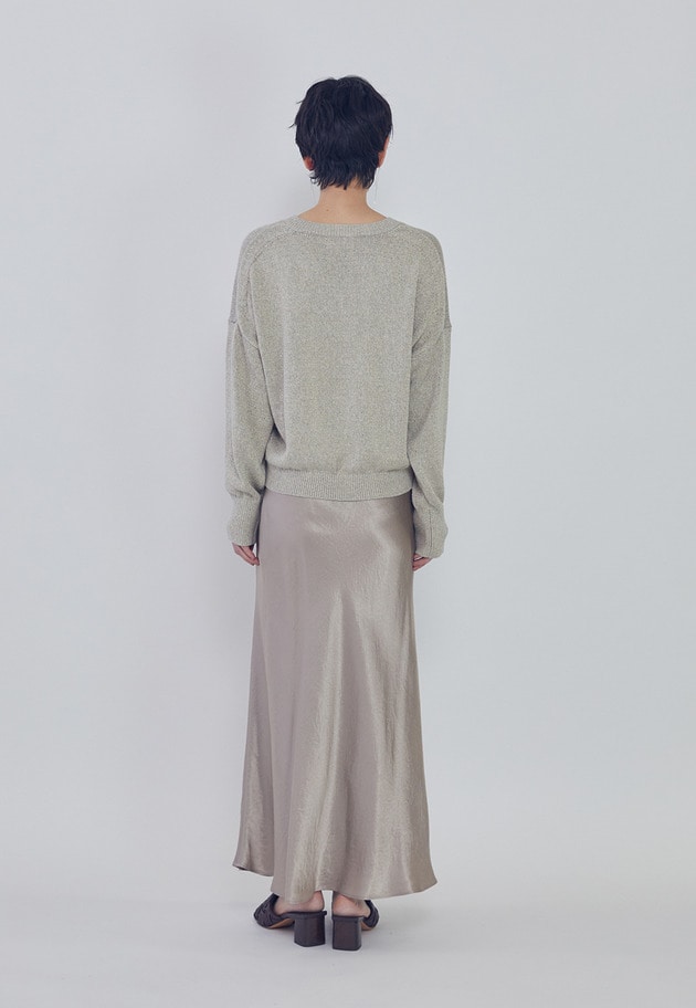 【追加】ヴィンテージサテンスカート 詳細画像 Beige 4