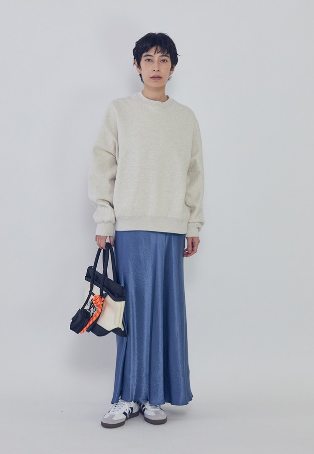 【追加】ヴィンテージサテンスカート 詳細画像 Blue 2