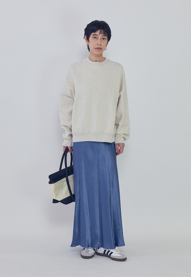 【追加】ヴィンテージサテンスカート 詳細画像 Blue 3