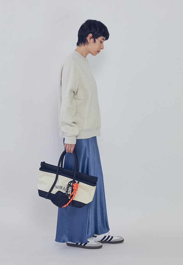 【追加】ヴィンテージサテンスカート 詳細画像 Blue 4